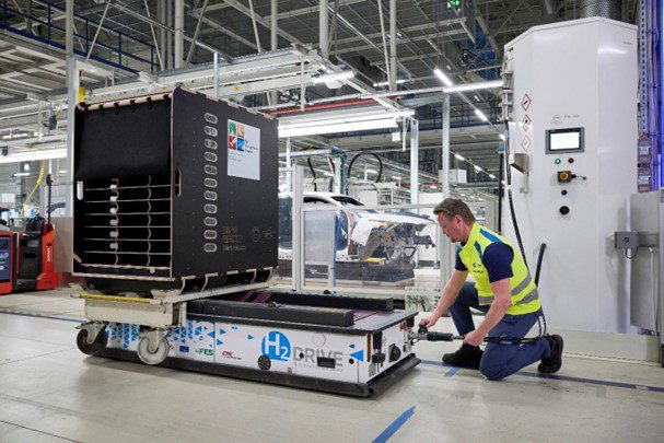BMW Leipzig powered by IE-LIFT MHE Fuel Cell…