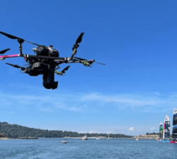 Fuel cell powered drones film 2022 Sail Grand…