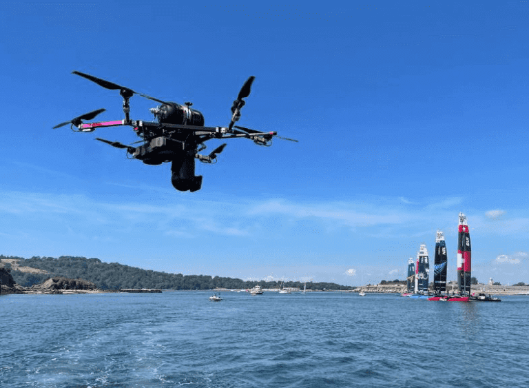 Fuel cell powered drones film 2022 Sail Grand…