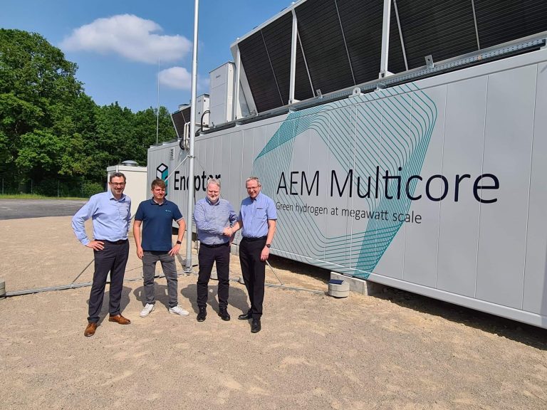 Enapter 1MW AEM Multicore electrolyser purchased