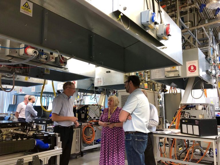 Local MP visits Intelligent Energy’s production facilities